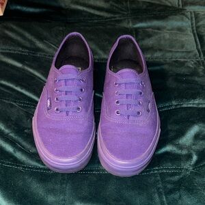 Vans Authentic Purple Canvas Sneakers